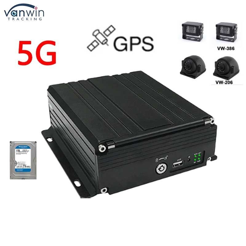 4채널 HDD DVR 5G GPS 추적 1080P HD Moblie DVR 비디오 시스템 지원 OEM/ODM 자동차 트럭 버스 MDVR 자동차 블랙 박스