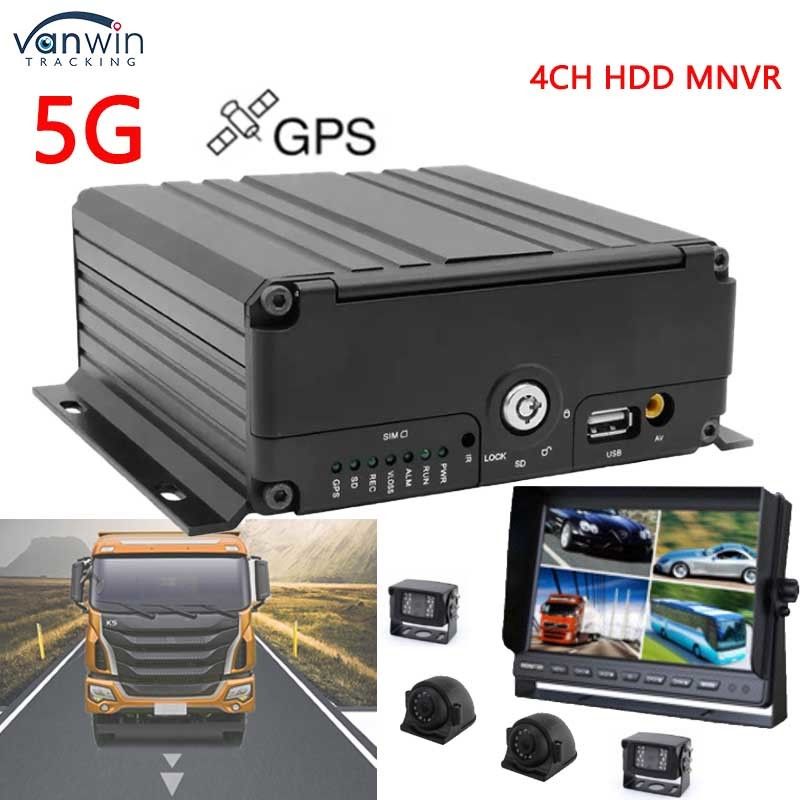 4CH 모바일 NVR1080P AHD 5G WIFI 및 GPS 1 HHD 네트워크 비디오 레코더
