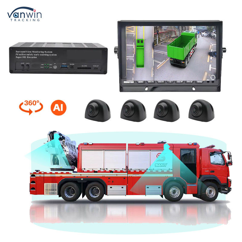 360도 파노라마 카메라 4채널 HD 자동차 3D Bird View AVM 카메라 자동차 카메라 차량용