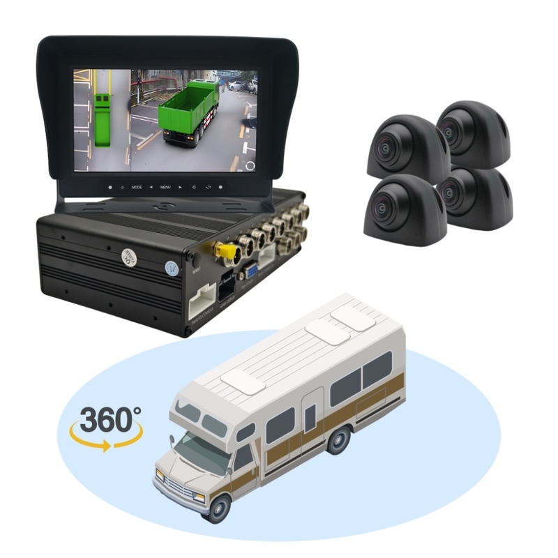 360도 인공지능 MDVR 시스템 농업 기계 장비 차량 및 운전에 대한 직관적인 안전 팁