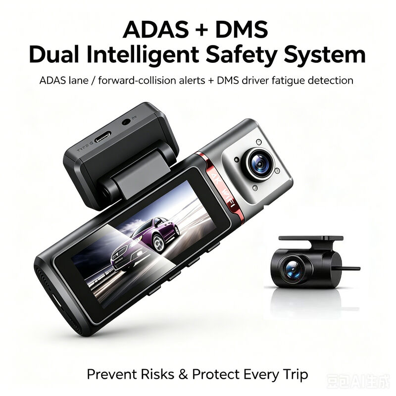 3채널 HD DVR 대시캠 4G 4K 전면 1080P 객실 후면 GPS 추적 ADAS DMS 24/7 주차 모니터 함대 안전