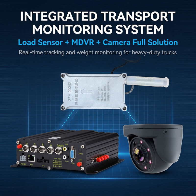 4G 라이브 비디오 MDVR 탑재 무게 센서 및 AI-Powered 경고 함대 관리 시스템