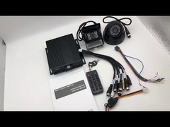 4채널 1080P 듀얼 SD 카드 모바일 DVR