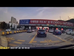 고화질 나이트 비전 4K 1080P 운전 기록기 무선 WiFi 연결