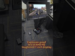 4채널 인공지능 모니터 물과 폭발에 방지 가능한 10인치 AHD 디스플레이